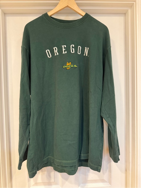 Columbia Other - Vintage Columbia Oregon Ducks Green Men's Pullover Sweatshirt *see description*